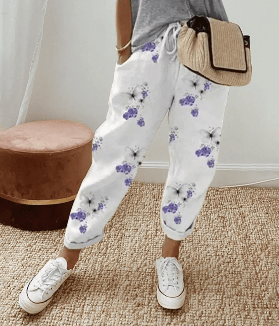 Eliana | Elegante katoen-linnen broek 1+1 GRATIS