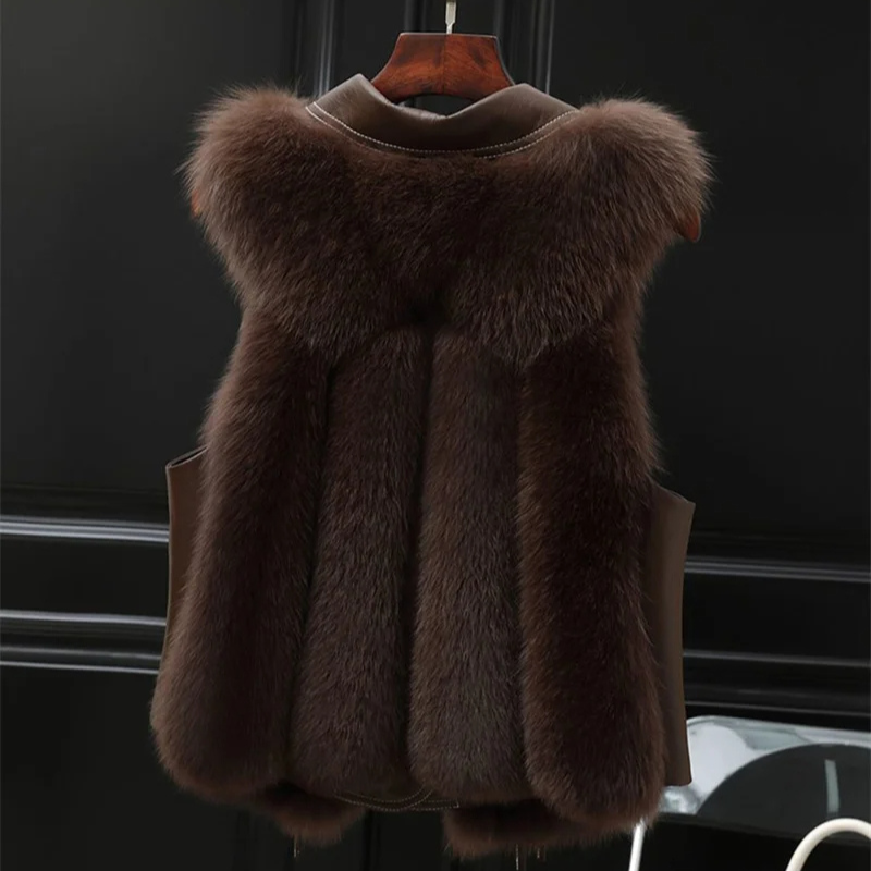 HANNAH | Gilet van synthetisch bont