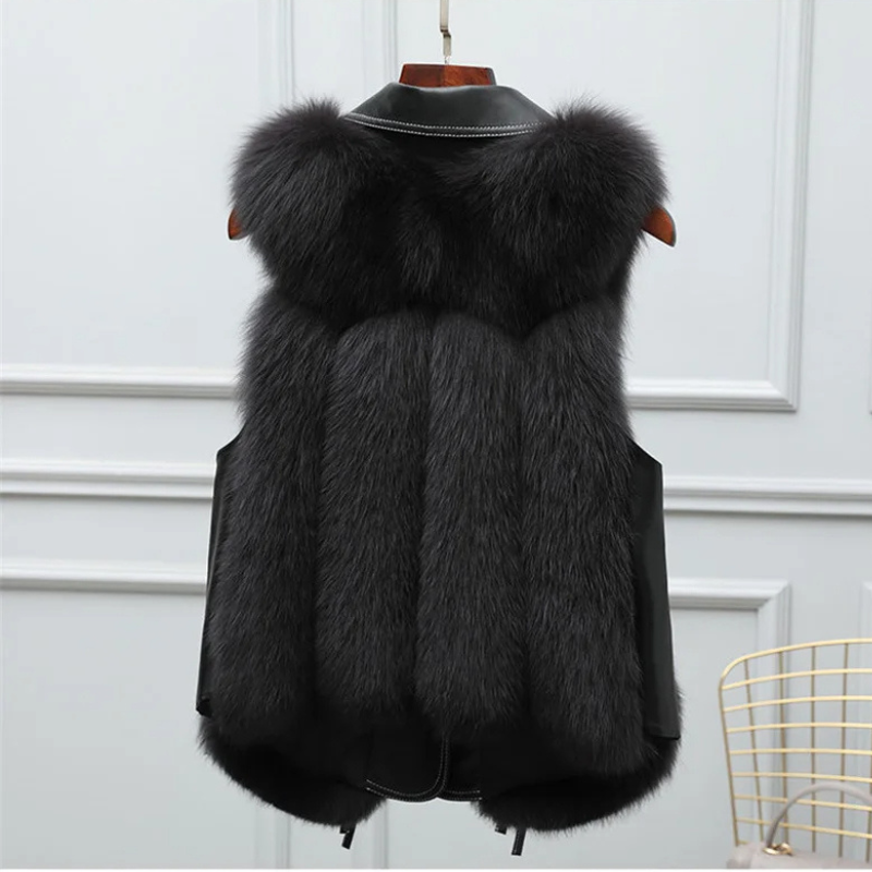 HANNAH | Gilet van synthetisch bont