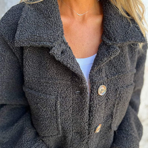 Isla Teddy Jacket - Zacht van buiten, warm van binnen