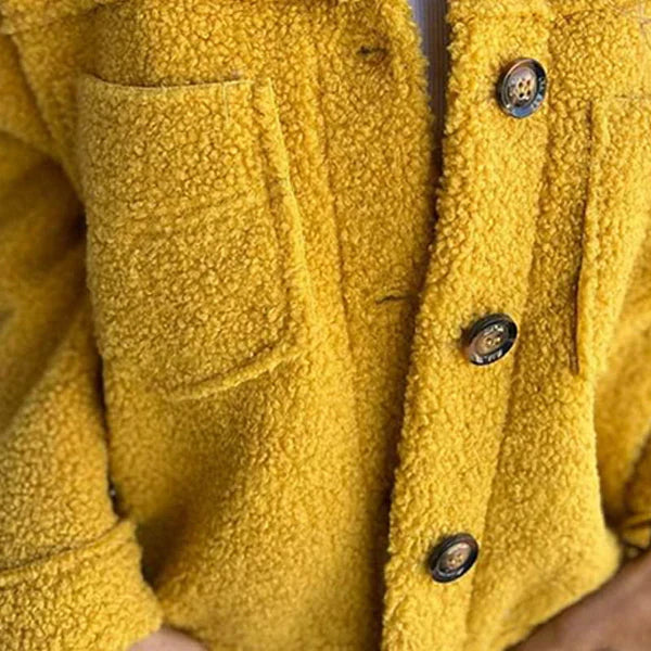 Isla Teddy Jacket - Zacht van buiten, warm van binnen