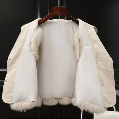 HANNAH | Gilet van synthetisch bont